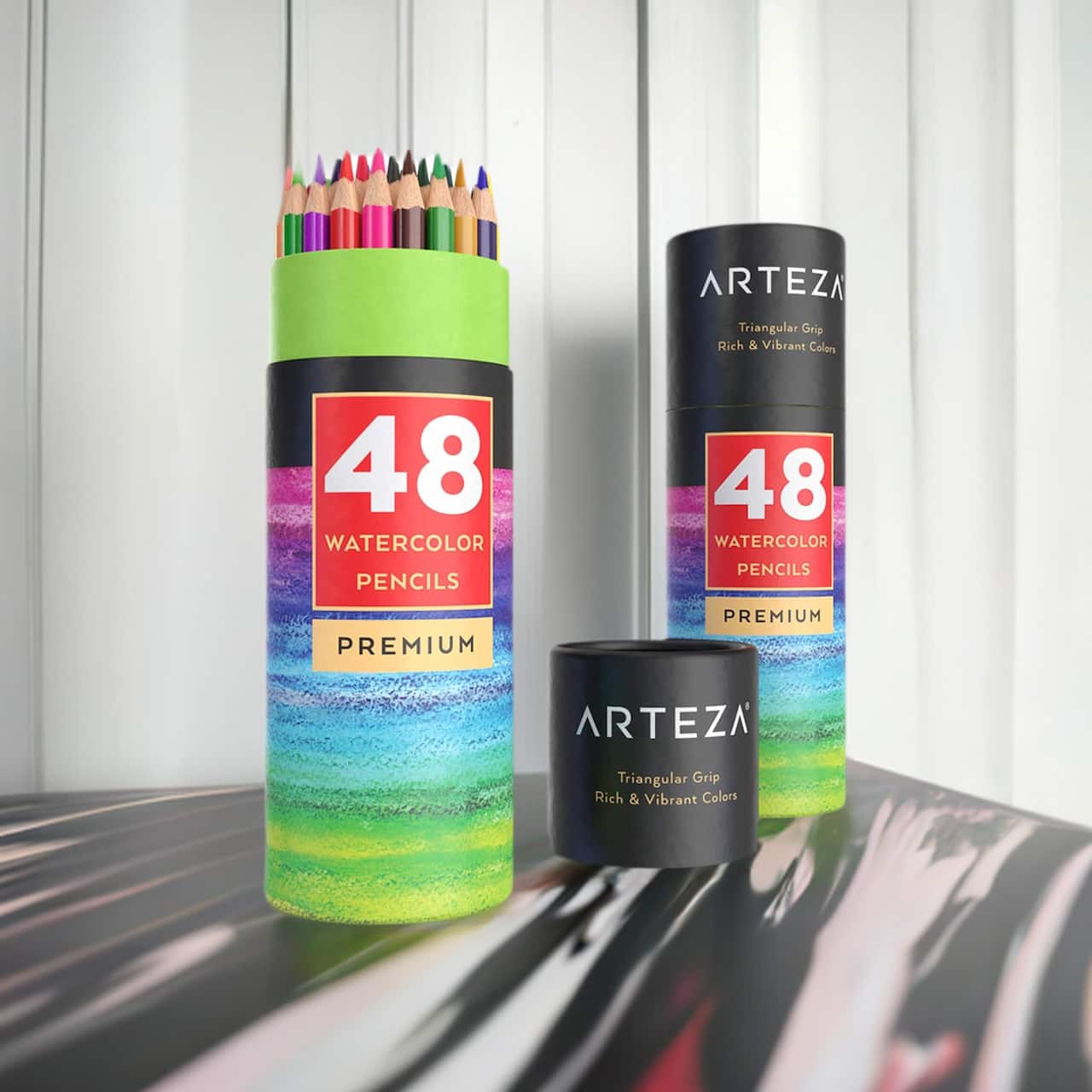 Arteza® Premium Watercolor 48 Pencil Set